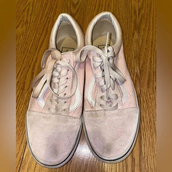 Vans Old Skool Shoes pink size 7.5 - Picture 2 of 3